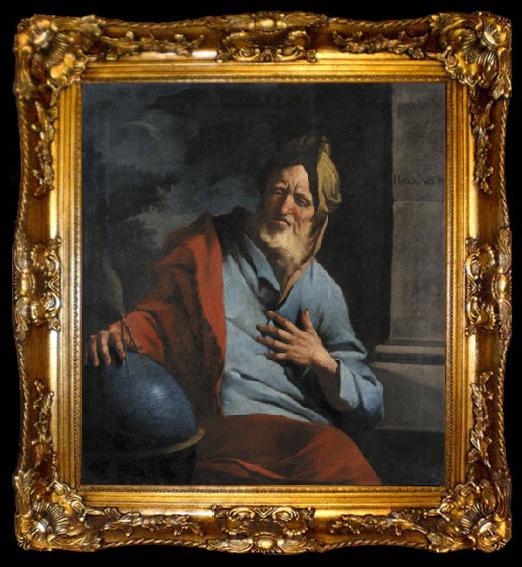 framed  Giuseppe Antonio Petrini Weeping Heraclitus, ta009-2